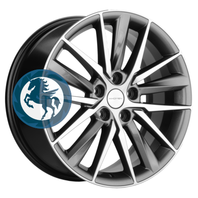 ���������� ������ h0404057. ���� Khomen Wheels KHW1807 (Geely Atlas/Atlas Pro/Lifan Myway) 8�18 5/114,3 ET45 60,1 Gray-FP