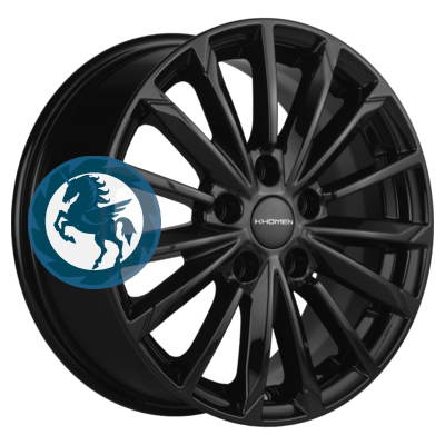   h0404064.  Khomen Wheels KHW1611 (DFM 580) 6,516 5/110 ET45 67,1 Black