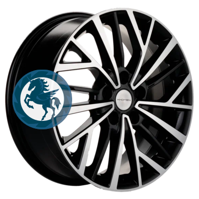   h0404449.  Khomen Wheels KHW1717 (Jolion) 717 5/114,3 ET37 66,5 Black-FP