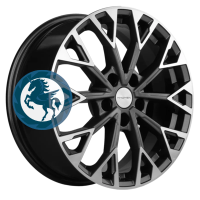   h0404455.  Khomen Wheels KHW1718 (Kuga/Focus/Volvo XC40/XC70) 717 5/108 ET50 63,3 Gray-FP