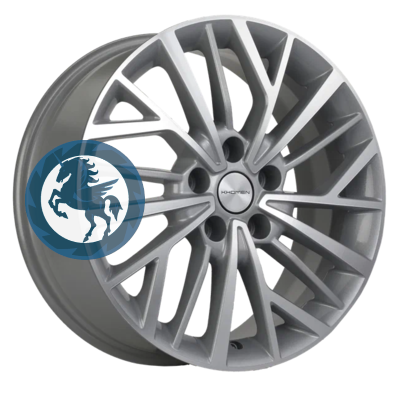 ���������� ������ h0404458. ���� Khomen Wheels KHW1717 (Jolion) 7�17 5/114,3 ET37 66,5 F-Silver-FP