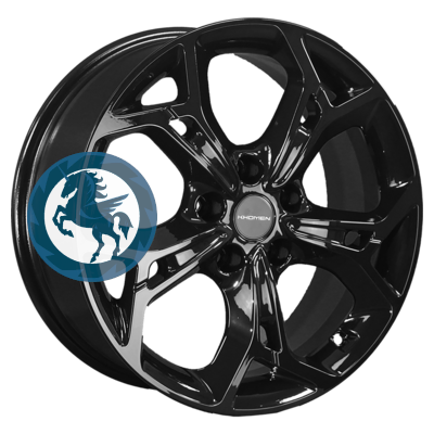   h0404836.  Khomen Wheels KHW1702 (DFM580) 717 5/110 ET45 67,1 Black