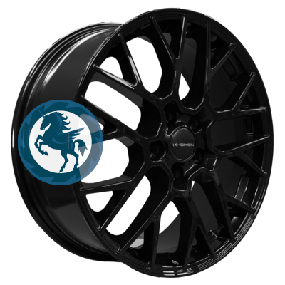 Фотография товара h0404908. Диск Khomen Wheels KHW1818 (Kodiaq/Tiguan/Audi Q3) 7х18 5/112 ET43 57,1 Black-FP