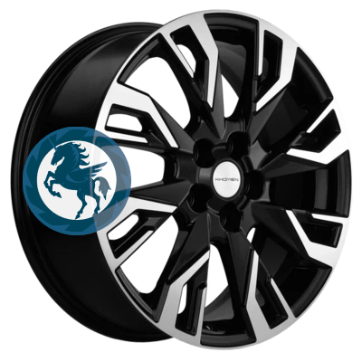 ���������� ������ h0405217. ���� Khomen Wheels KHW1809 (Haval F7/F7x) 7�18 5/114,3 ET40 64,1 Black-FP