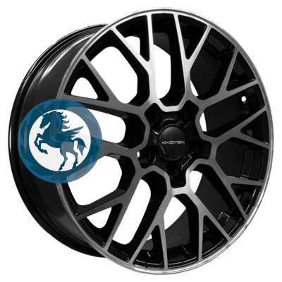 Фотография товара h0405331. Диск Khomen Wheels KHW1818 (Changan/Geely/Lexus/Suzuki/Toyota) 7х18 5/114,3 ET35 60,1 Black-FP
