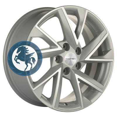   h0405387.  Khomen Wheels KHW1714 (Sportage) 717 5/114,3 ET48,5 67,1 F-Silver-FP