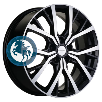   h0405497.  Khomen Wheels KHW1806 (Chery Tiggo 4/Tiggo 7 Pro) 718 5/108 ET35 60,1 Black-FP