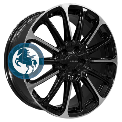 ���������� ������ h0405510. ���� Khomen Wheels KHW1910 (Kodiaq/Tiguan/Audi Q3) 7,5�19 5/112 ET43 57,1 Black-FP