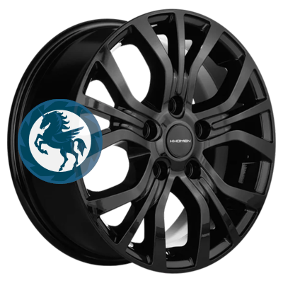 ���������� ������ h0405651. ���� Khomen Wheels KHW1608 (DFM 580) 6,5�16 5/110 ET45 67,1 Black