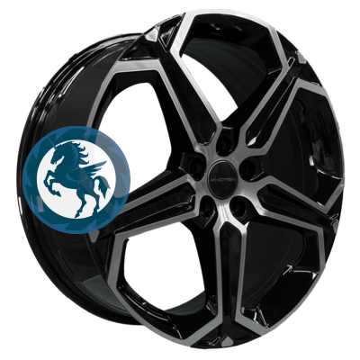 ���������� ������ h0405653. ���� Khomen Wheels KHW1909 (Kia Sportage / Hyundai Tucson) 7,5�19 5/114,3 ET51 67,1 Black-FP