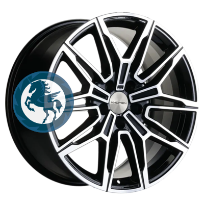   h0405704.  Khomen Wheels KHW1904 (Tiggo 8/8 Pro) 8,519 5/108 ET48 60,1 Black-FP