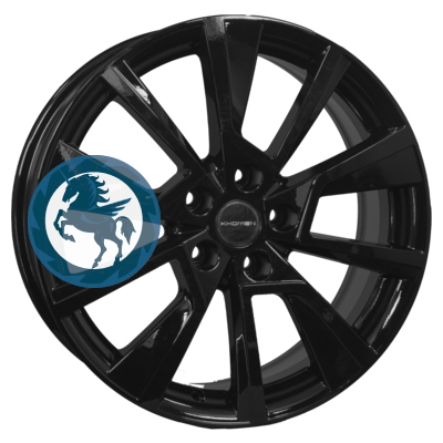   h0405736.  Khomen Wheels KHW1802 (Coolray) 718 5/114,3 ET50 54,1 Black