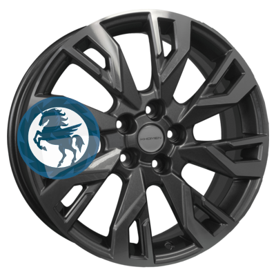   h0405755.  Khomen Wheels KHW1809 (Changan/Geely/Lexus/Suzuki/Toyota) 718 5/114,3 ET45 60,1 Gray-FP