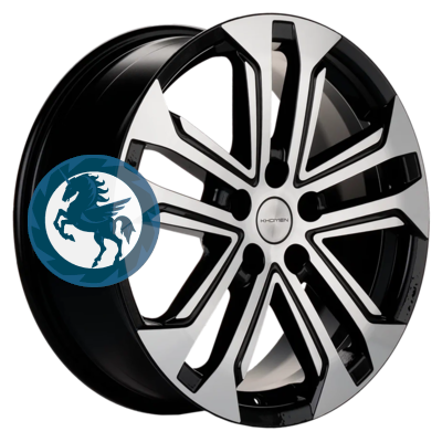   h0405763.  Khomen Wheels KHW1803 (OMODA C5) 718 5/108 ET33 60,1 Black-FP