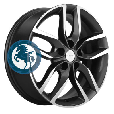   h0405773.  Khomen Wheels KHW1708 (Chery tiggo 7pro) 6,517 5/108 ET33 60,1 Gray-FP