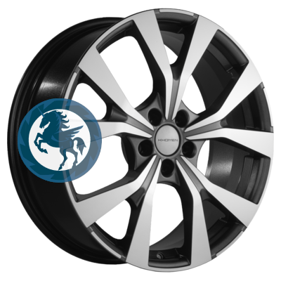 ���������� ������ h0405905. ���� Khomen Wheels KHW1906 (Changan CS85 Coupe) 7�19 5/114,3 ET45 60,1 Gray-FP