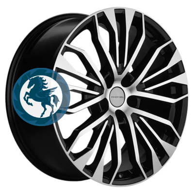 ���������� ������ h0405932. ���� Khomen Wheels KHW2009 (Touareg) 8,5�20 5/112 ET33 66,6 Black-FP