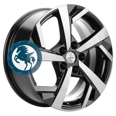 ���������� ������ h0405972. ���� Khomen Wheels KHW1712 (DFM580) 7�17 5/110 ET45 67,1 Black-FP