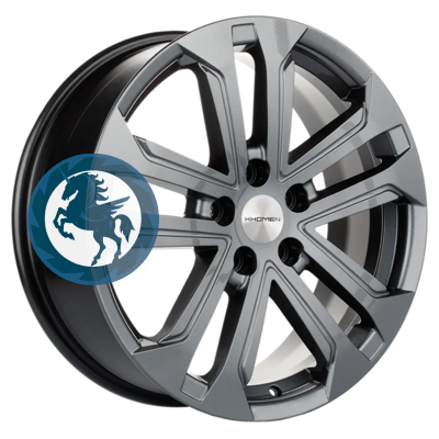 ���������� ������ h0406758. ���� Khomen Wheels KHW1803 (Geely Coolray) 7�18 5/114,3 ET53 54,1 Gray
