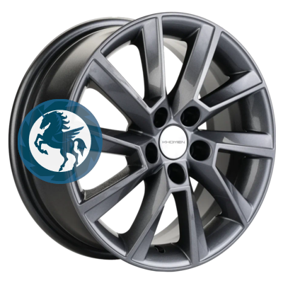 ���������� ������ h0406851. ���� Khomen Wheels KHW1507 (Aveo) 6�15 5/105 ET39 56,6 Gray