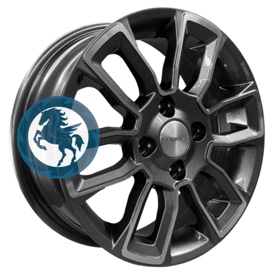 ���������� ������ h0407057. ���� Khomen Wheels KHW1406 (Alsvin/Getz/i20) 5,5�14 4/100 ET46 54,1 Gray-FP
