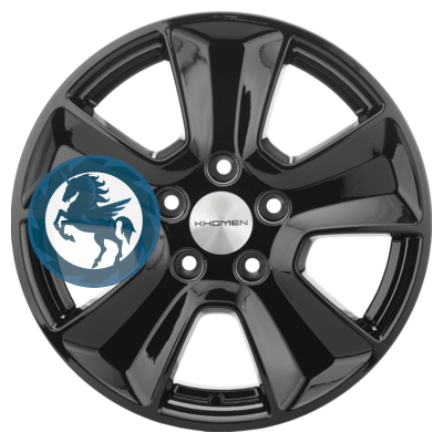 ���������� ������ h0407678. ���� Khomen Wheels KHW1601 (Changan CS35) 6,5�16 5/110 ET46 63,3 Black