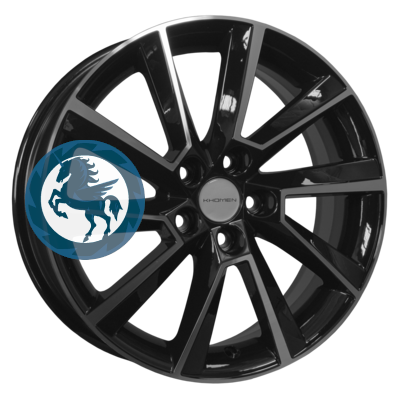 Фотография товара h0407744. Диск Khomen Wheels KHW1604 (BAIC U5 Plus) 6х16 5/110 ET50 67,1 Black-FP