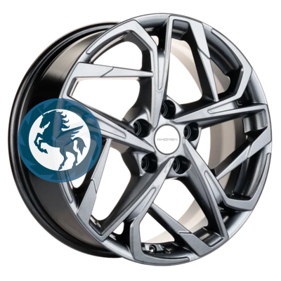 ���������� ������ h0408079. ���� Khomen Wheels KHW1716 (Teana/X-trail) 7�17 5/114,3 ET45 66,1 Gray