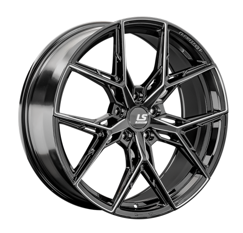 Фотография товара h0408160. Диск LS FlowForming LS RC82 8,5х20 5/114,3 ET30 60,1 BK+SSF
