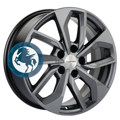 Фотография товара h0409176. Диск Khomen Wheels KHW1703 (Qashqai) 7х17 5/114,3 ET40 66,1 Gray