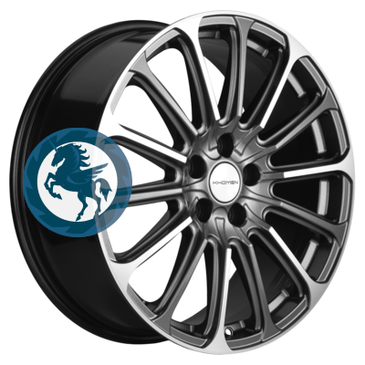 ���������� ������ h0409454. ���� Khomen Wheels KHW1910 (Kia Sportage / Hyundai Tucson) 7,5�19 5/114,3 ET51 67,1 Gray-FP