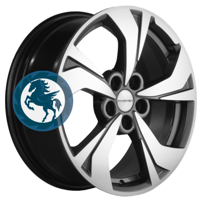 ���������� ������ h0409671. ���� Khomen Wheels KHW1724 (Exeed LX) 7�17 5/108 ET33 60,1 Gray-FP